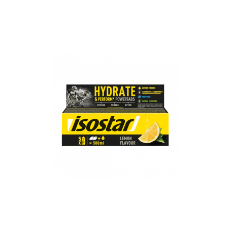 ISOSTAR H&P TABLETE IZOTONICE LEMON, 120g