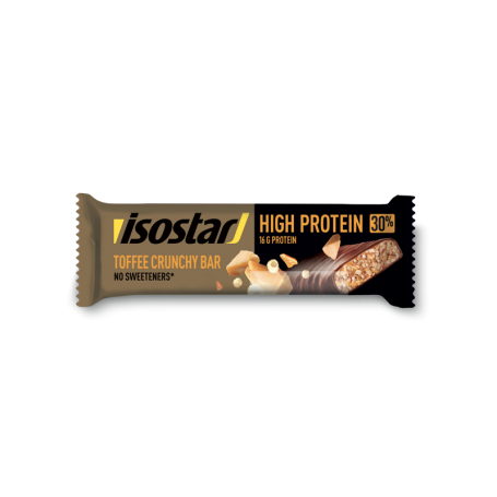 ISOSTAR HIGH PROTEIN 30% CARAMEL CROCANT, 55g