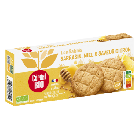 ECO CEREAL BIO BISCUITI MIERE-LAMAIE, 132g