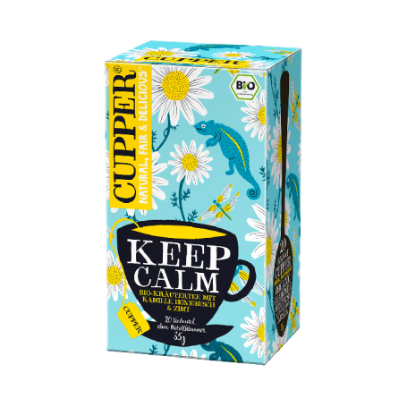 ECO CUPPER CEAI KEEP CALM, 20plicuri
