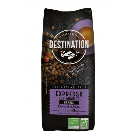 ECO DESTINATION CAFEA BOABE PUR ARABICA EXPRESSO, 500g