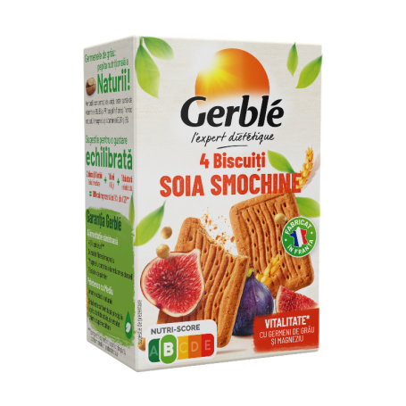 GERBLE EXPERT DIETETIC MINI PACK BISCUITI SOIA-SMOCHINE, 67,5g