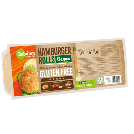 BALVITEN FARA GLUTEN CHIFLE HAMBURGER, 2x70g