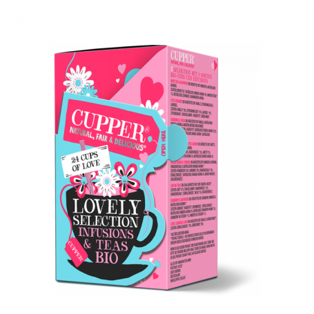 ECO CUPPER COLECTIA CEAI LOVELY SELECTION, 24 plicuri