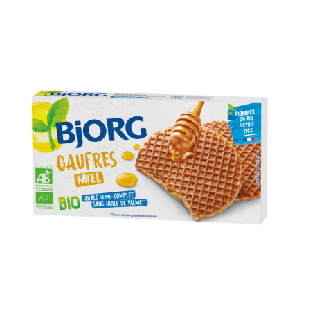 ECO BJORG GAUFRE CU MIERE, 175g