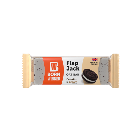 BORN WINNER FLAPJACK VEGAN OVAZ-COOKIES & FRISCA, 100g