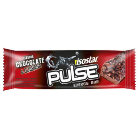 ISOSTAR PULSE ENERGY BATON ENERGIZANT CU GUARANA SI CIOCOLATA 23g