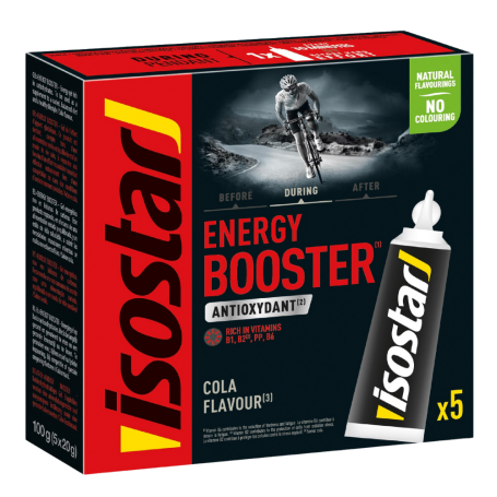 ISOSTAR ENERGY BOOSTER COLA 5X20g