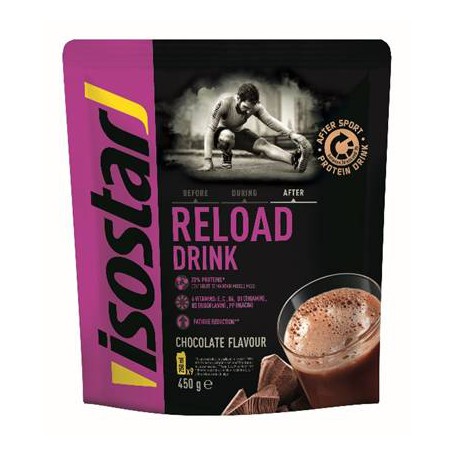 ISOSTAR RELOAD AFTER SPORT DRINK PUDRA PROTEICA, 450g