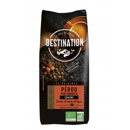 ECO DESTINATION CAFEA BOABE ORIGINI-PERU, 1kg