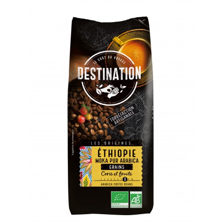 ECO DESTINATION CAFEA BOABE MOKA ORIGINI-ETIOPIA, 1kg