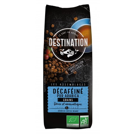 ECO DESTINATION CAFEA BOABE PUR ARABICA-DECAF, 250g