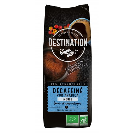 ECO DESTINATION CAFEA MACINATA PUR ARABICA-DECAF, 250g