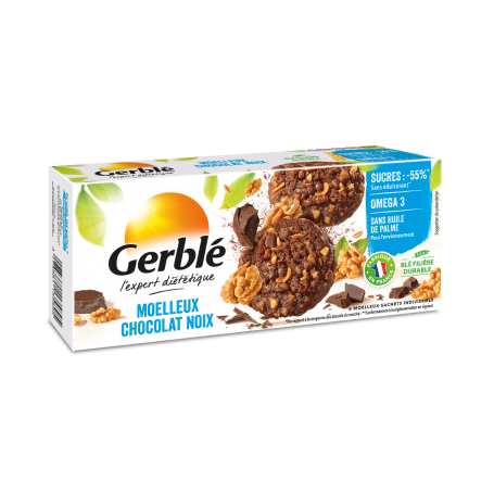 GERBLE EXPERT DIETETIC PRAJITURA CIOCOLATA-NUCI, 138g