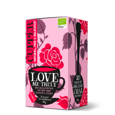 ECO CUPPER CEAI LOVE ME TRULY, 20 plicuri