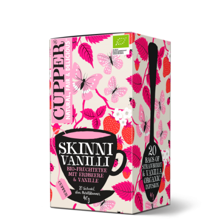 ECO CUPPER CEAI SKINNI VANILLI, 20plicuri