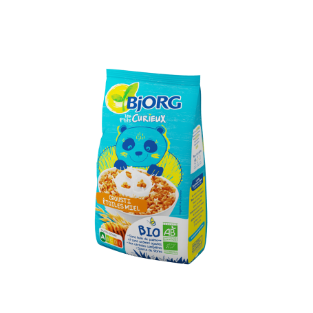 ECO BJORG KID CEREALE STELUTE CU MIERE PENTRU COPII, 375g